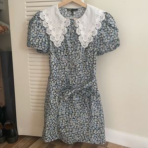 NWOT Maje Floral Romper Dress